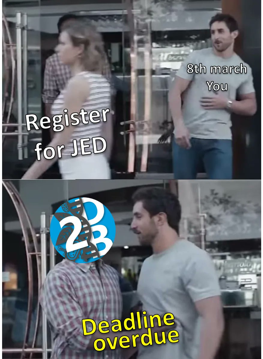 Association2D2B's tweet photo. Hope all of you managed to register in time !

See you next month at the JED2022 fellow scientists 👩‍🔬 https://t.co/QDuz8PgrPm