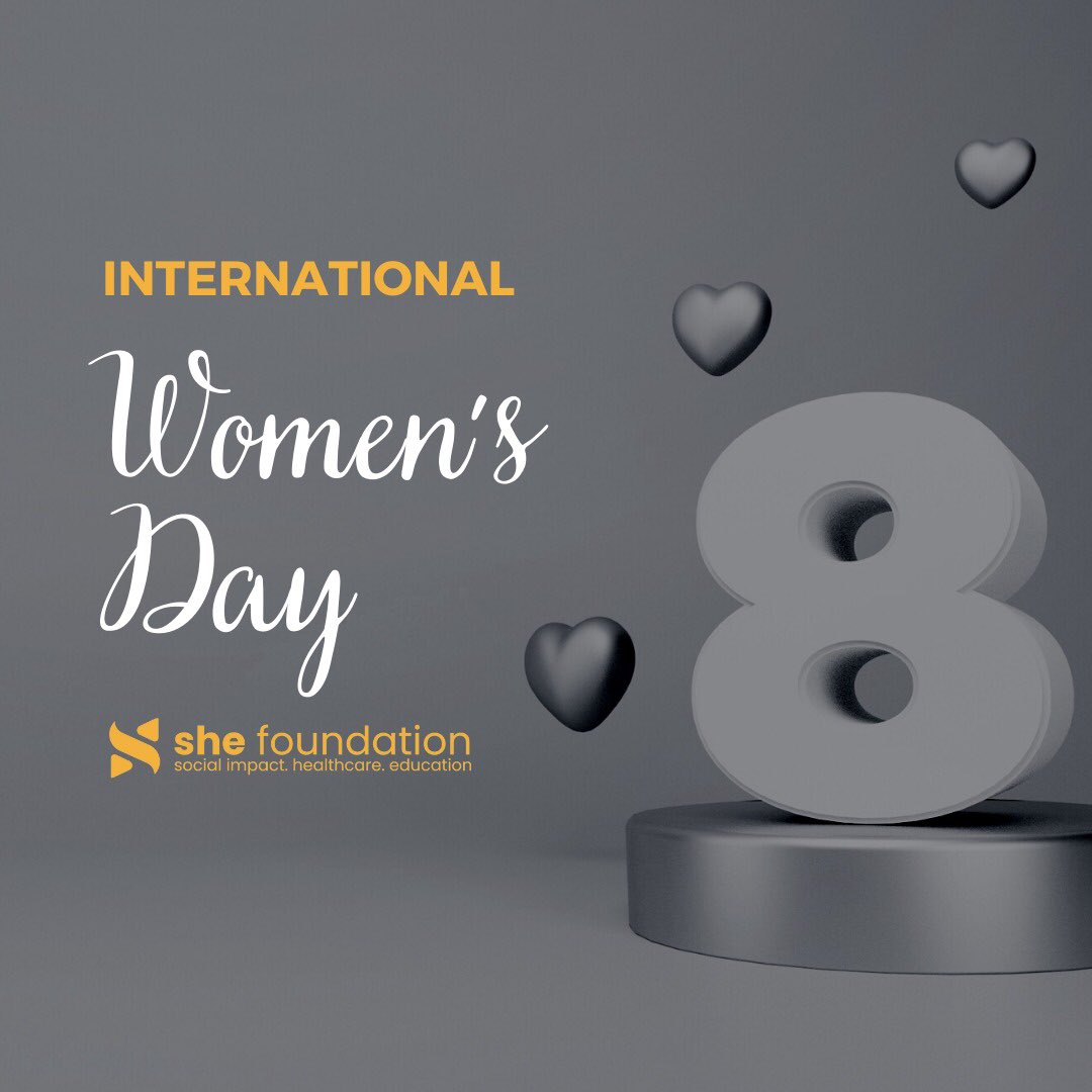 SHEFoundationNG's tweet photo. On this International Women’s Day, let’s claim “Gender equality today for a sustainable tomorrow”.
#SHEfoundation #genderequalityforall #womensday https://t.co/57pf3wMADQ