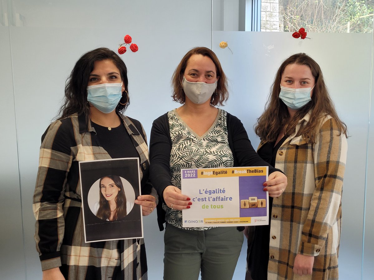 L'égalité est un sujet du quotidien pour nos équipes des ressources humaines ; Ginger BURGEAP a obtenu la note de 94 points sur 100 à l'index d’égalité. L'équipe RH de Ginger BURGEAP s'engage pour cette journée du 8 mars ! #IngéEgalité #BreakTheBias <a href="/Syntec_Inge/">Syntec-Ingénierie</a>
