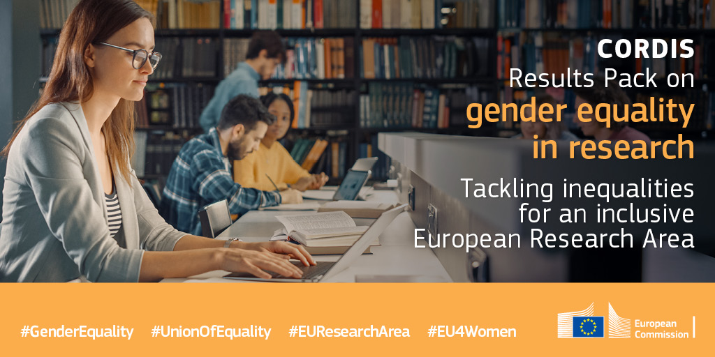 Gender equality in research ♀️♂️: towards a more inclusive ✅ #EUResearchArea! 🔬

Discover 9⃣ #EUfunded projects that will help us promote #GenderEquality &amp; women’s 👩 better representation in our European 🇪🇺 society.

👉europa.eu/!QWMWg8

#IWD2022