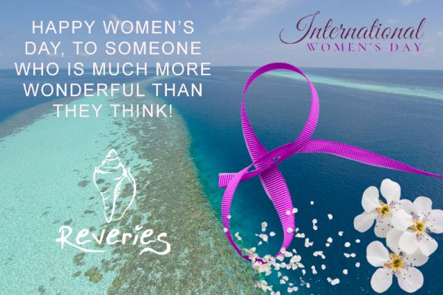 Happy International Women's Day to all our Guests, Colleagues, Friends and Families. 🌺🌷🌹 #reveriesmaldives #IWD2022 #womansday #IWD22 #Maldives #InternationalWomensDay2022