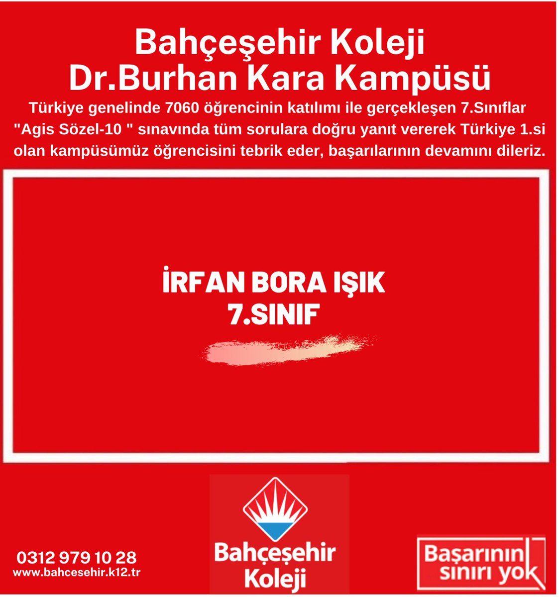 BAŞARI SENİN TERCİHİN 💯 ❤️💙