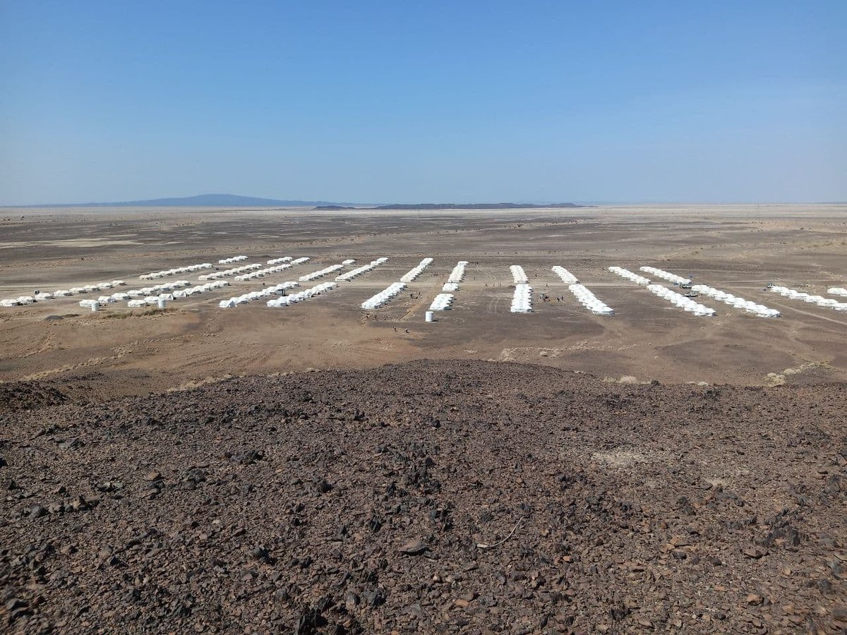 fanatelevision's tweet photo. #Ethiopia: The first round #Eritrea|n refugee relocation convoy arrived at #Serdo on Monday, a newly established site in #Afar. The refugees have been displaced from #Berhale camp following the attack by the terrorist #TPLF rebels.@RRSEthiopia https://t.co/pXvlJpCNUA