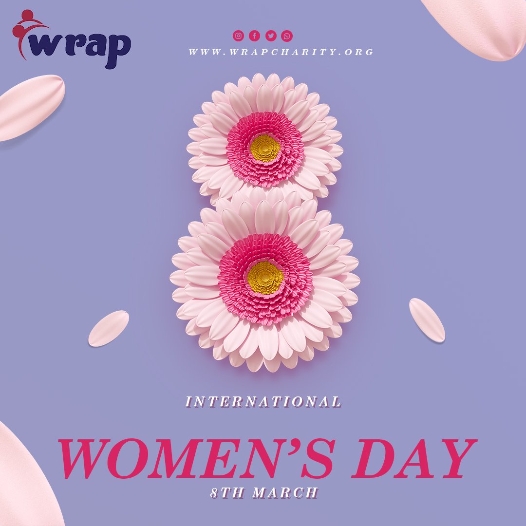 wrapcharity's tweet photo. #8thMarch #InternationalWomensDay #WomensDay #breakthebias 
Celebrating women today. https://t.co/hvAiVpYgs4