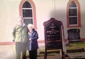 Remembering a visit with my Mom to Co. Cavan, Ireland where her Campbell family #ulsterscot #irishancestors  who settled in Ontario had lived. Their story is included in my book #canadasulsterscots  #irishheritagemonth