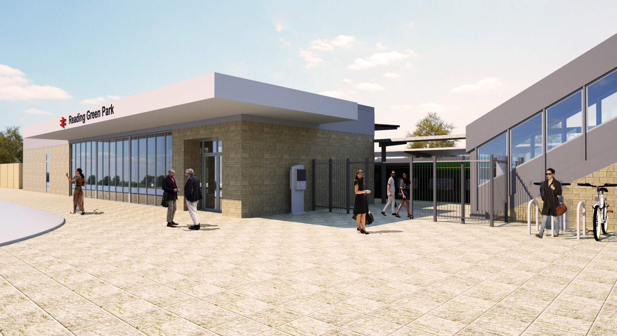 Green Park Station Update! 

Construction on the new £20 million Green Park railway station, which began in Spring 2019 and sits on the Reading to Basingstoke line, is progressing well with the station opening for public use this summer. #greenpark #GWR 

buff.ly/3CnyrZ6
