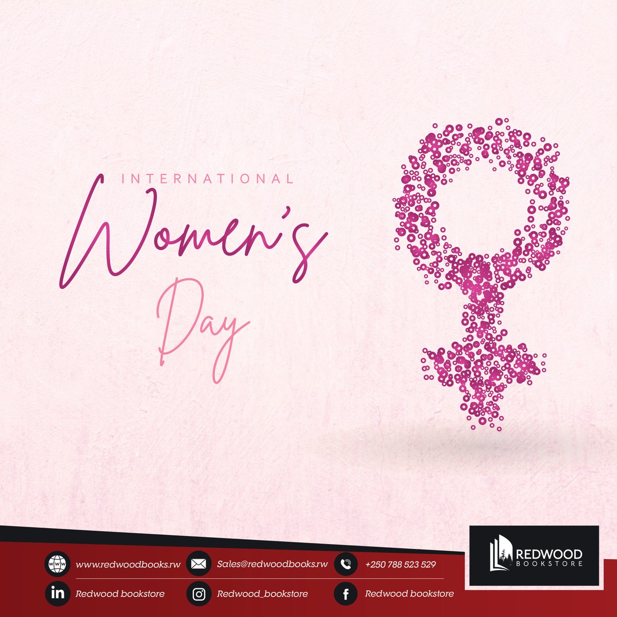 RedwoodBooks's tweet photo. Great is He that honors a woman! Happy international Women's day.

#iwd2022 #internationalwomensday #womensday2022 #rwOt https://t.co/yJMXi46UTj
