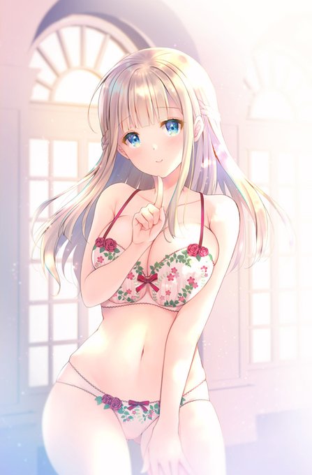 赤薔薇下着のお嬢様 #下着 #淫溺の令嬢 #女の子 https://t.co/YdBfMWiEyI 