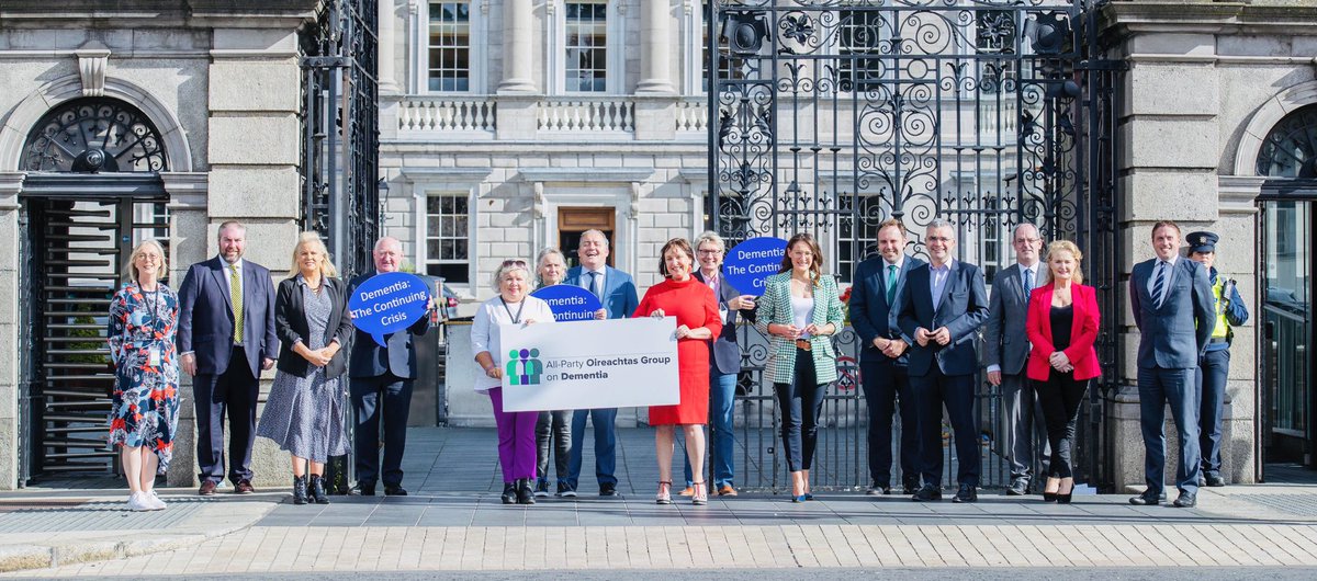 alzheimersocirl's tweet photo. Our team is really looking forward to being in Leinster House this morning with the All Party Oireachtas Group on Dementia at their Brain Health &amp; Dementia briefing.

#BrainAwarenessWeek2020
#UnderstandTogether https://t.co/Kl3kuJAs6J