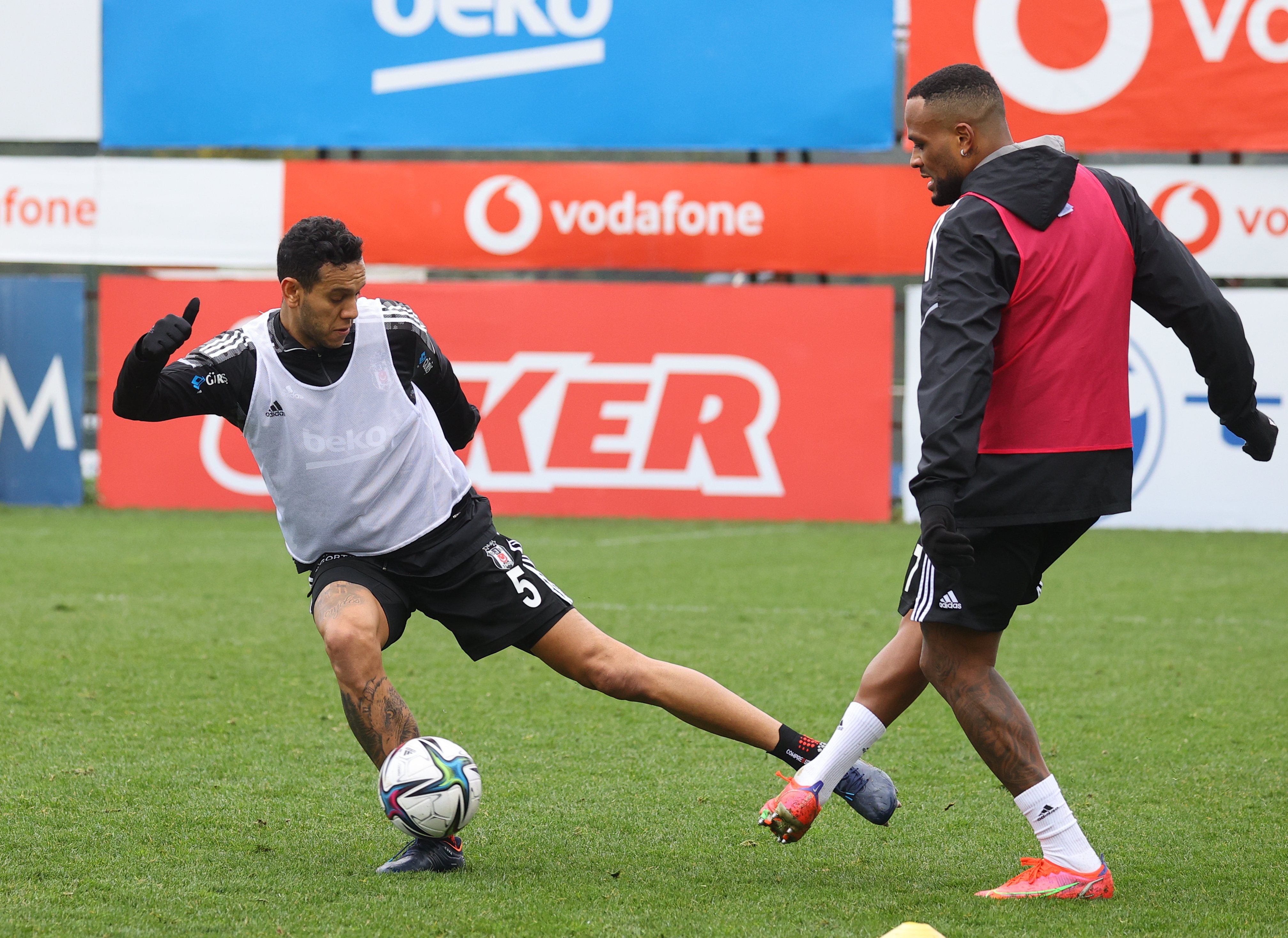 Josef De Souza'nın Beşiktaş Antremanından Bir Görüntüsü