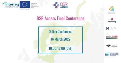 HelsinkiEU's tweet photo. 3⃣days left to register for #BSRAccess Final Conference on March 16! #InterregBaltic
⛴️Discover the progress & achievements of the platform in multilevel & multistakeholder transport corridor governance in the Baltic Sea Region #TENTCoreNetwork
Sign up👉https://t.co/oajvlK54QV https://t.co/VGX3BHbnXK