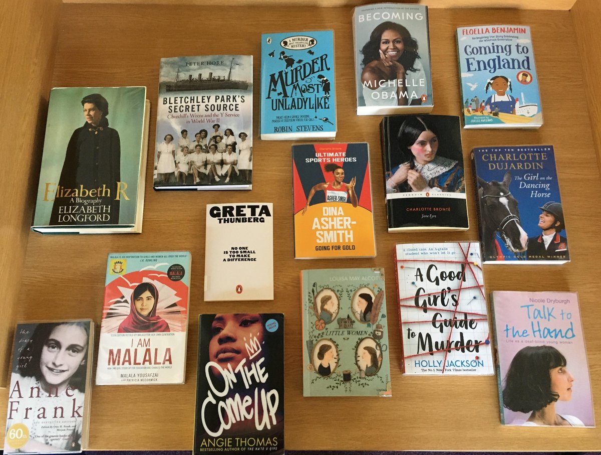 PangCollLibrary's tweet photo. In celebration of #IWD2022 here is a selection of books by or about inspirational women!
This is just a small collection of the many inspiring books in our #PangCollLibrary. https://t.co/fO0j8EKcru