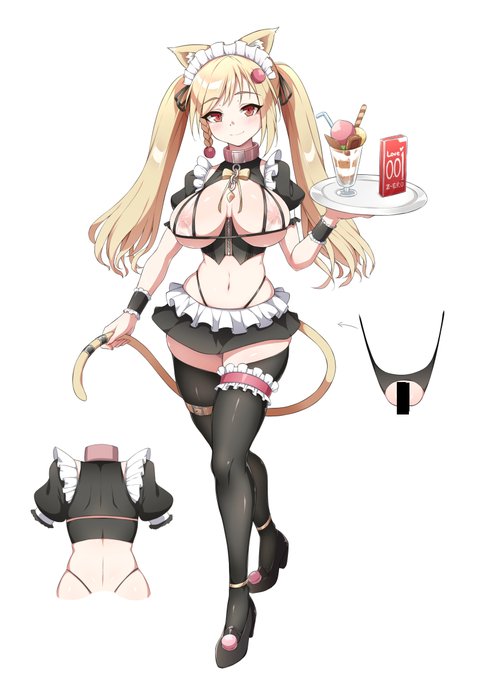 マカロンさんからのご依頼です
オリキャラの服デザイン!
ありがとうございます! 