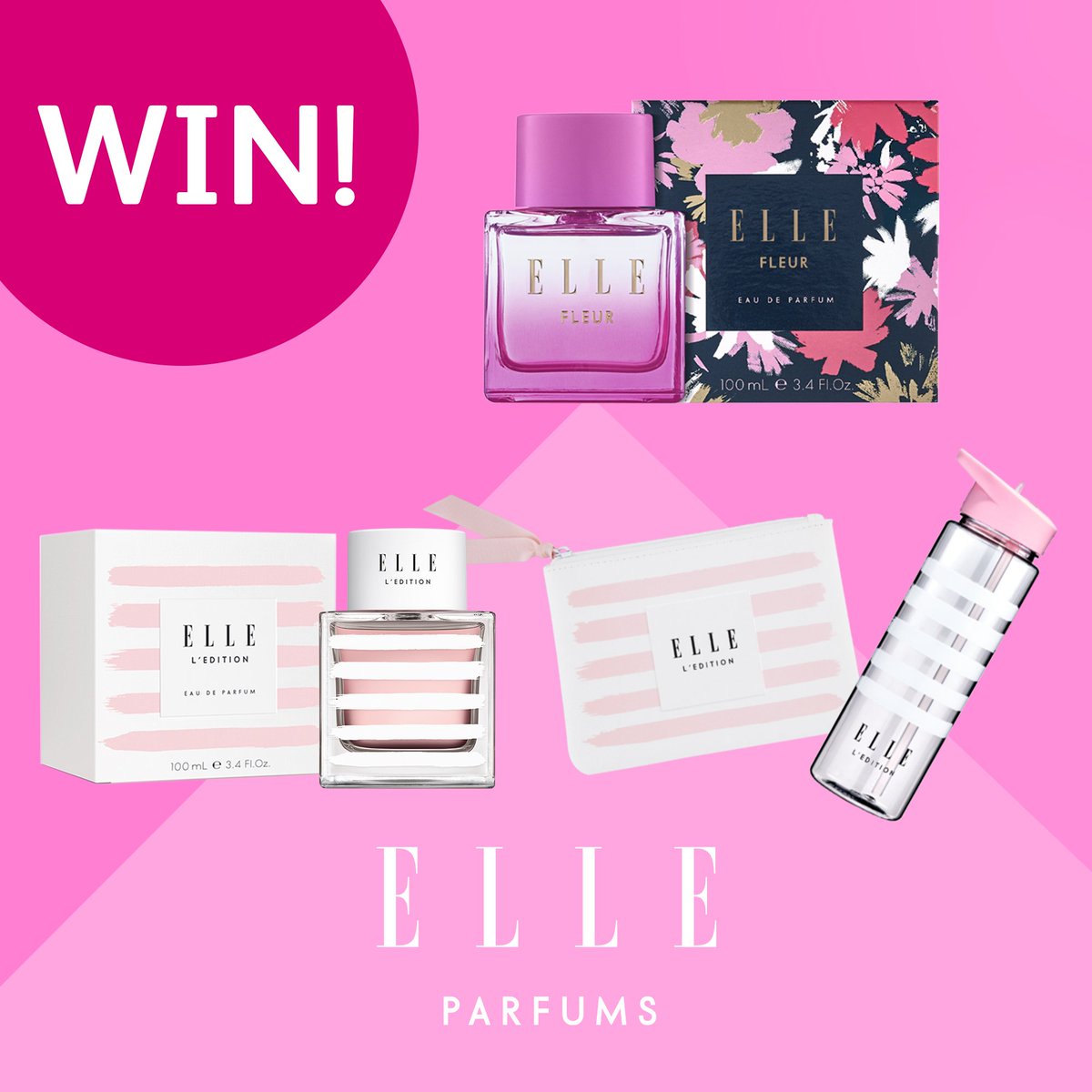 LloydsPharmacy's tweet photo. HAPPY INTERNATIONAL WOMEN’S DAY!

Want to #WIN this amazing Elle bundle for yourself or a special one? Featuring x2 Elle fragrances, a cosmetic pouch and a stylish water bottle! 😍 

To enter:
Make sure you’re following us
Tag a special woman who inspires you!
Like + RT this post https://t.co/eGspPNfg9j