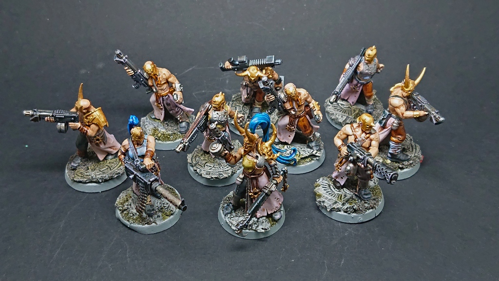arbitorian's tweet photo. And while I was finishing those Beastmen, I also got these Blackstone Fortress Chaos Cultists done, to follow my Thousand Sons around!
.
#warhammer #warhams https://t.co/khk31OnRxN