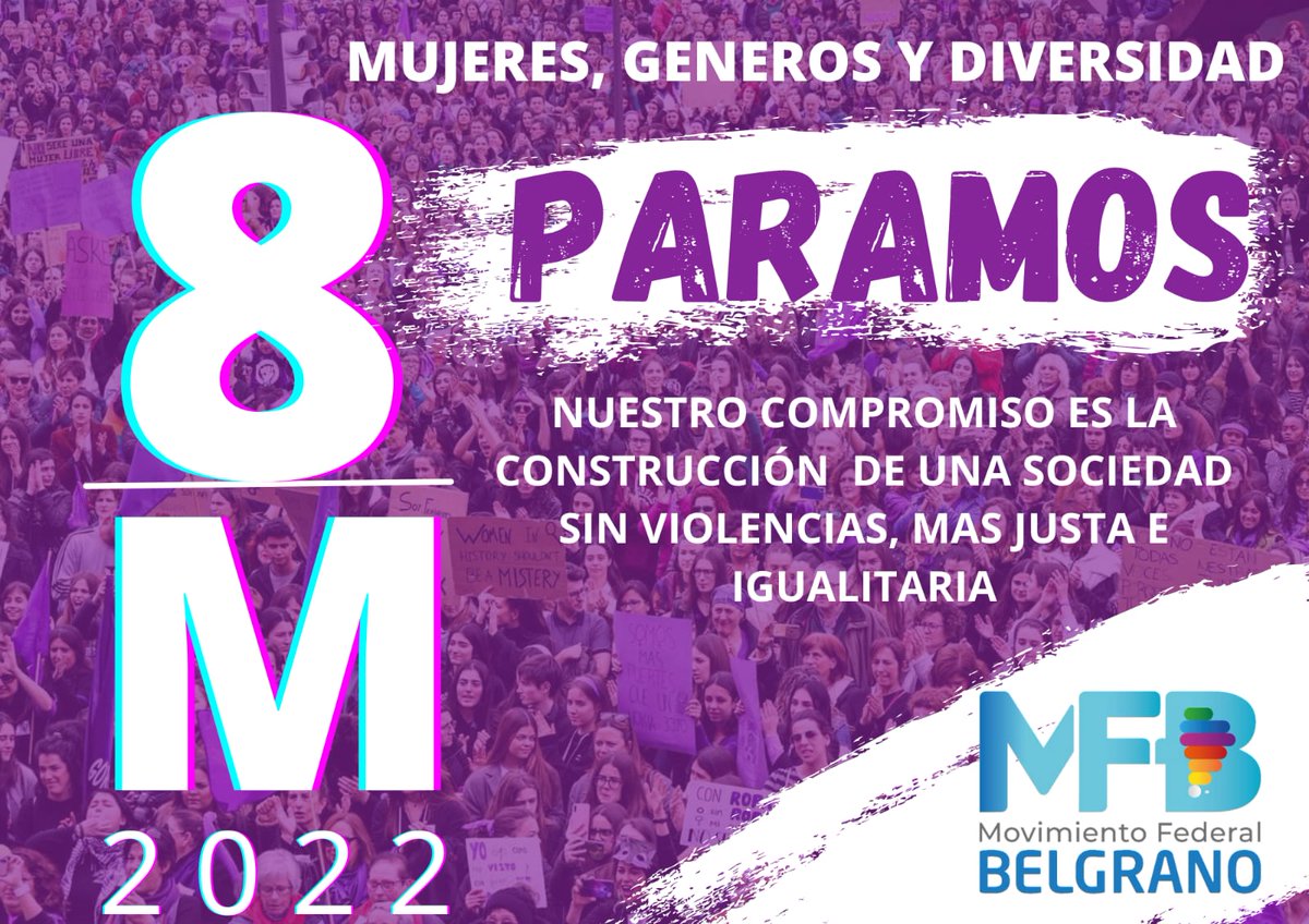JuanRodriguezOK's tweet photo. Desde el MFB nos sumamos a todas las movilizaciones por el día internacional de la mujer, acompañamos y abrazamos a todas las mujeres en su día y nos comprometemos firmemente en seguir luchando por los derechos que aún nos faltan y celebrar los que hemos recuperado. https://t.co/ere6CC3k9Q