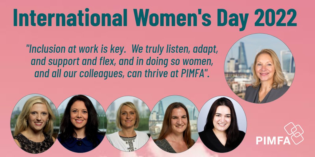 PIMFA_UK's tweet photo. #PIMFA celebrate International Women's Day with some of our female management team.
#internationalwomensday #internationalwomensday2022 #iwd2022 https://t.co/QZnIqbk5uF