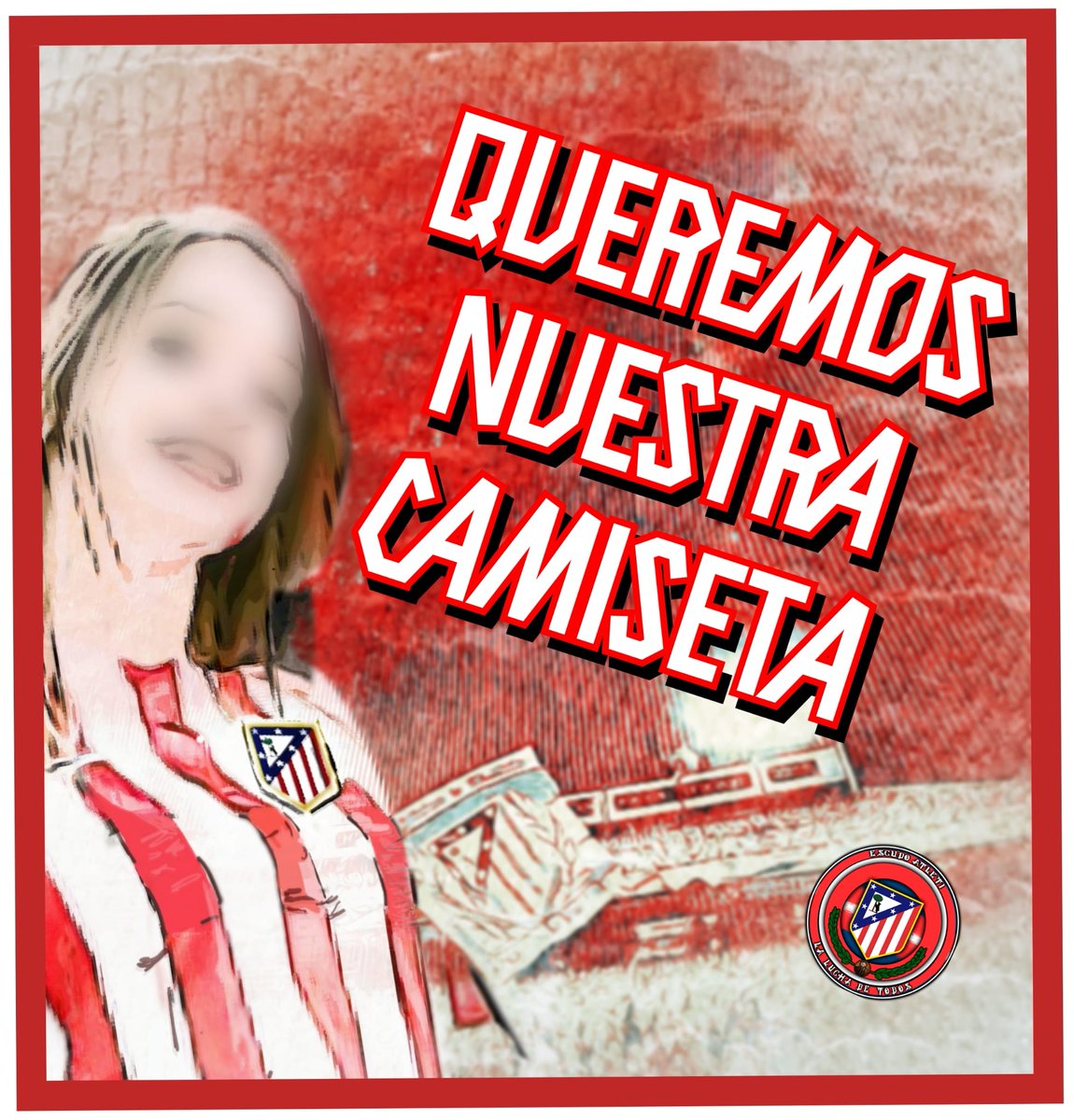 EscudoAtleti1's tweet photo. Feliz Día Internacional de la Mujer y en especial para todas las mujeres atléticas.
@Atleti, ya de paso te pedimos que saques la camiseta del Escudo con tallaje para mujeres.
#ElEscudoNoSeToca
#8M2022 https://t.co/E4NZSyWfLt