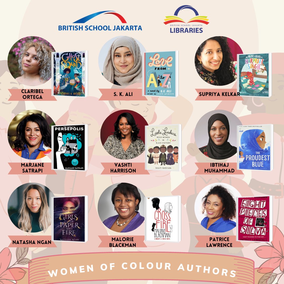 BSJlibraries's tweet photo. Happy International Women's Day!
This year, we shine a light on recent books by women of colour authors. Discover our selection of excellent work by these women.
#bsjlibraries #bsjinspires #pavetheway #internationalwomensday2022 https://t.co/CXKBeAoQPb