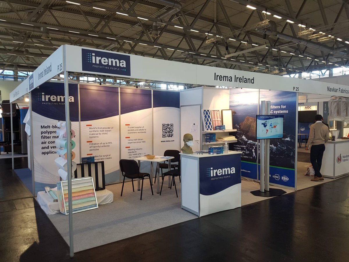 IremaIreland's tweet image. The finished touches #Filtech