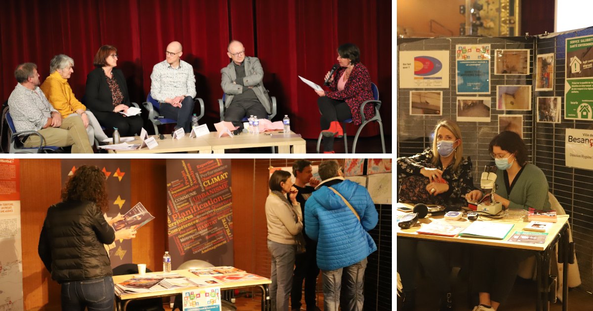 Ccas_Besancon's tweet photo. | LUNDISOCIABLE : RETOUR EN IMAGES |
Franc succès pour cette saison 3 sur la thématique du #logement :
▪ Plus de 3️⃣0️⃣0️⃣ participants,
▪ 2️⃣0️⃣ intervenants lors de 4️⃣ tables rondes, 
▪ 1️⃣7️⃣ stands de nos partenaires. 
Un grand merci à tous d'avoir répondu présent à ce rdv ! https://t.co/b4x8ffBGZU