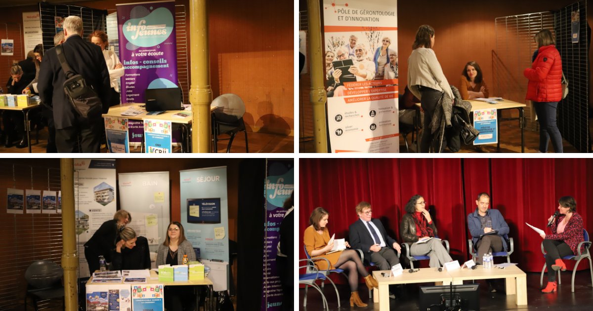 Ccas_Besancon's tweet photo. | LUNDISOCIABLE : RETOUR EN IMAGES |
Franc succès pour cette saison 3 sur la thématique du #logement :
▪ Plus de 3️⃣0️⃣0️⃣ participants,
▪ 2️⃣0️⃣ intervenants lors de 4️⃣ tables rondes, 
▪ 1️⃣7️⃣ stands de nos partenaires. 
Un grand merci à tous d'avoir répondu présent à ce rdv ! https://t.co/b4x8ffBGZU
