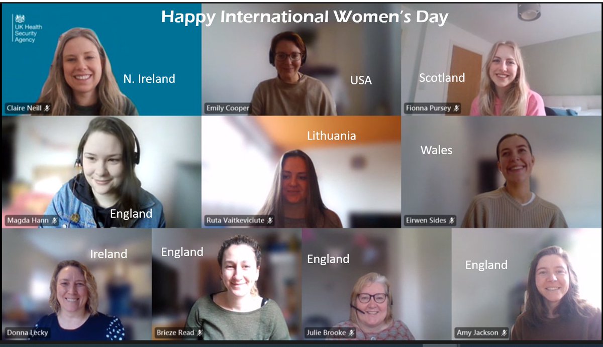 donnalecky's tweet photo. I feel incredibly proud to work alongside such amazing women every day in the PCIU. From us to you Happy #InternationalWomensDay2022  @CatherineHayes5 @EirwenS https://t.co/EduhbxDK5G
