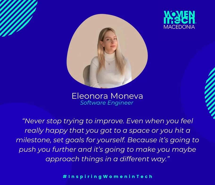 While celebrating the #internationalwomensday today, we would like to honour women from all walks of life.
And this year-round during the #womenhistorymonth we would especially like to applaud #womenintech by sharing this quote from one of our own.
Happy International Women's Day