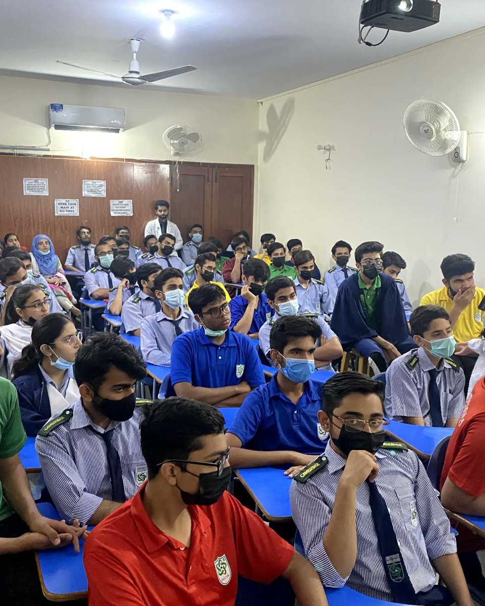 sand_aku's tweet photo. SAND conducted another successful campaign, this time, at the @meritorious_oa.
It is crucial for our youth to begin a dialogue on taboo subjects such as mental health and its association with drug abuse. We hope this session made an impact on the student body. 
@drsafiuddin https://t.co/sfFjbrVKlw
