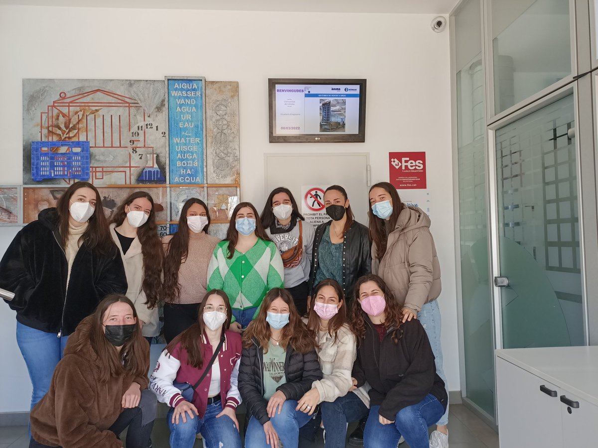 Avui #8M2022, <a href="/Mimasa_/">Mimasa</a> ha convidat una dotzena #enginyeres d' <a href="/UdGPolitecnica/">Escola Politècnica Superior #50EPS</a>: #GEM,#GEEIA,#GETI,#GEQ per felicitar-les per haver triat una carrera d'enginyeria, per encoratjar-les a acabar d'incorporar-se al món industrial!  Possibilitats en una empresa internacional gironina!