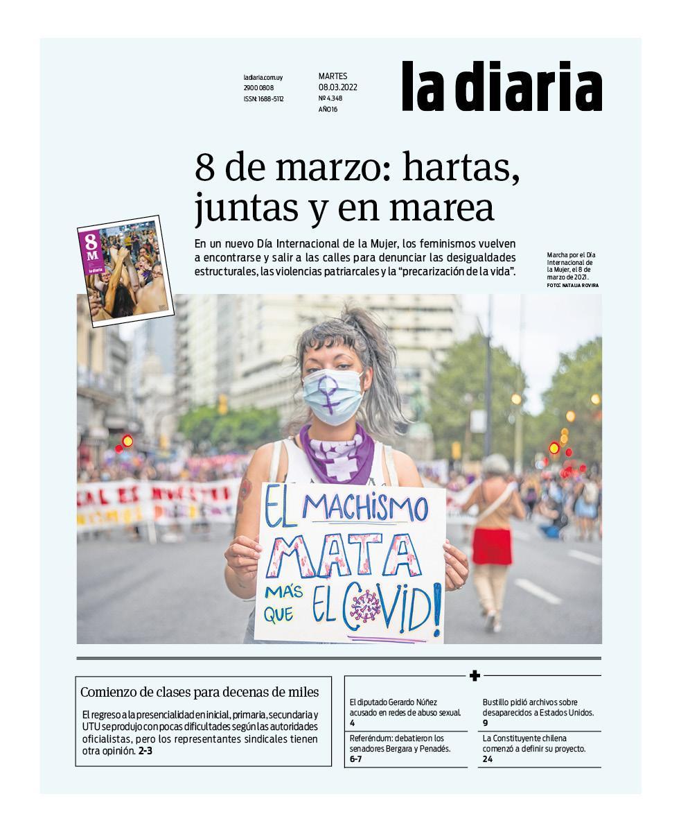 ladiaria's tweet photo. Nuestra portada de hoy https://t.co/syBzfCabwQ