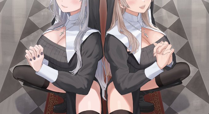 WビッチJKの次はWドスケベシスター!?ただいま新作制作中です(≧∇≦)楽しみにしていただけると嬉しいです…是非フォローもよろしくお願いします#ASMR #新作同人情報 