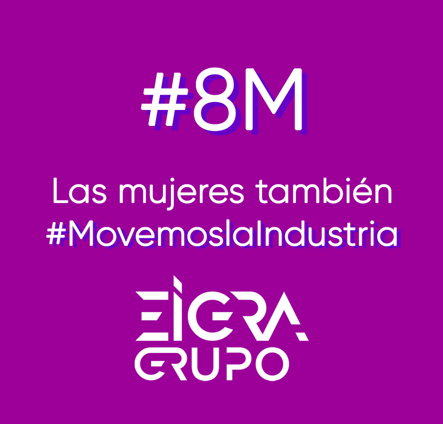grupoeigra's tweet photo. Feliz #DiaInternacionalDeLaMujer 

Queremos hacer especial mención a todas aquellas mujeres que forman parte de nuestro equipo: directoras, gerentes, ingenieras, técnicas, administrativas e informáticas.

Las mujeres también #MovemoslaIndustria https://t.co/MNIsrxuIi3