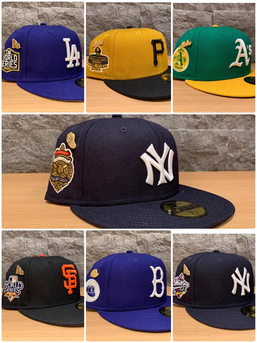 NewEraOsaka's tweet photo. 明日発売！
【59FIFTY Logo History】
キャップとピンズのデザインでNEW ERA、MLBそれぞれの歴史を感じることができるシリーズ。
フラッグロゴもピンズと同じデザインで刺繍されています！
#ニューエラ大阪 #心斎橋 https://t.co/DebsiwH8I5