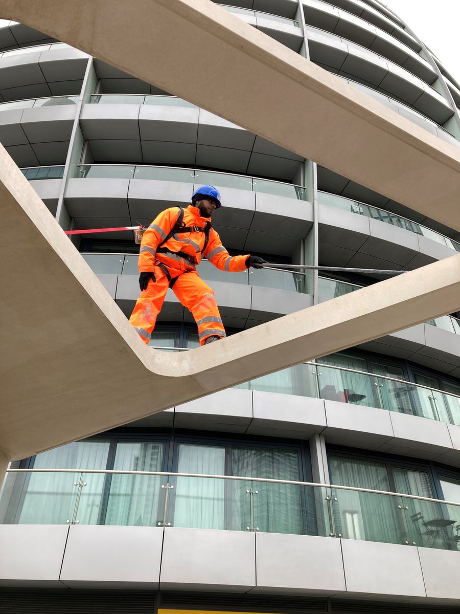 Application of locally reinforced waterproof coatings to the canopy over a new entrance to Old Street Underground Station. All works completed outside of normal hours. <a href="/SCAlliance3/">Alliance</a> <a href="/Flexcrete/">Flexcrete</a>  <a href="/morgansindall/">Morgan Sindall Group</a> #RepairReinstateRestore