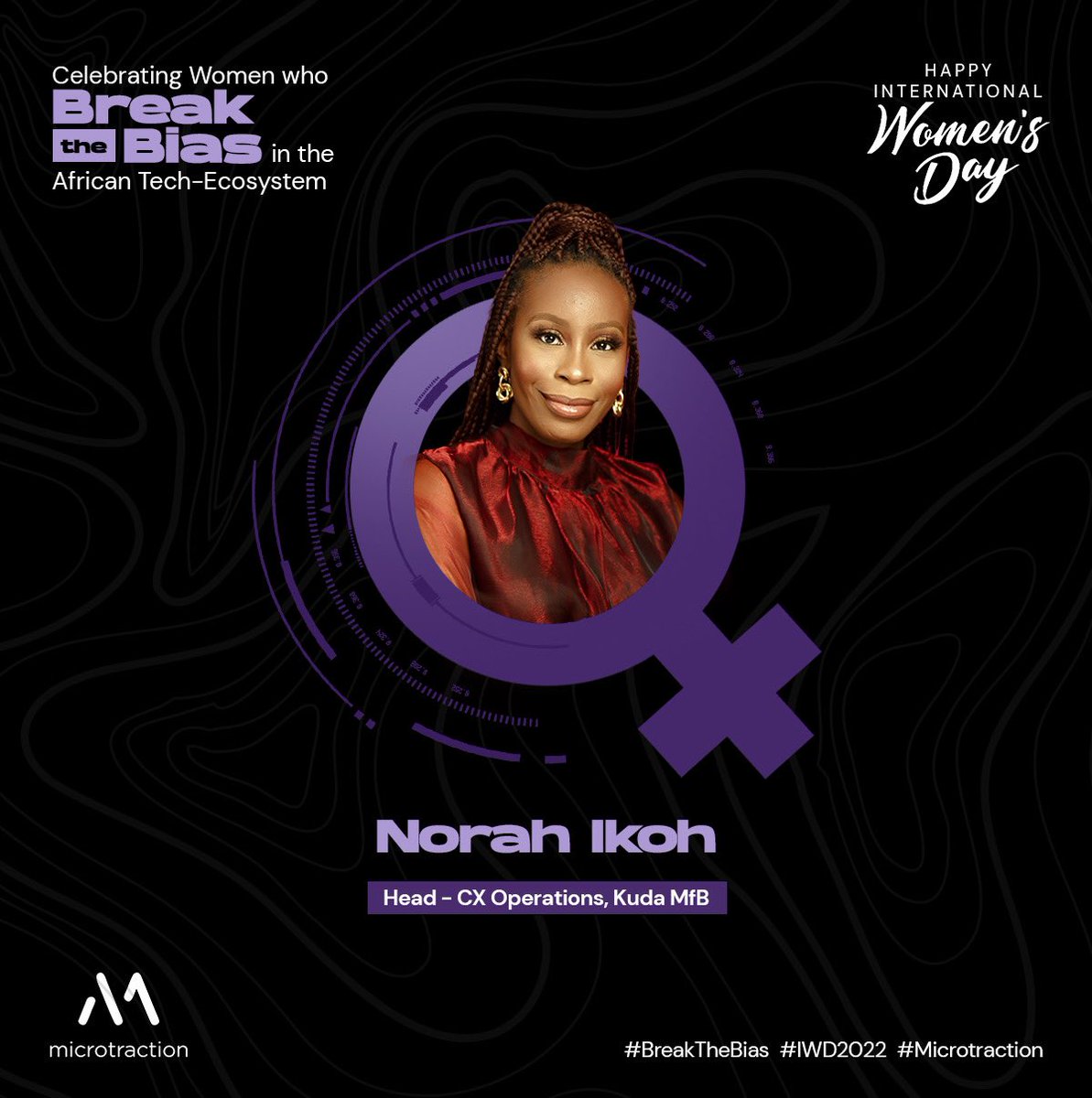 microtraction's tweet photo. Meet @jstnorah, Head of CX Operations @kudabank 🚀

#BreakTheBias #IWD2022 #Microtraction https://t.co/elmiUHeS6n