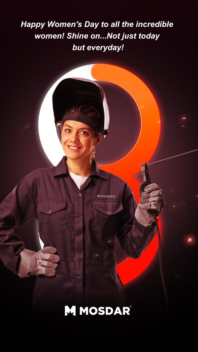 MosdarWelding's tweet photo. Sending You All Our Wishes
Happy International Women’s Day
Keep Shining
#InternationalWomensDay #mosdar #mosdarwelding #weld #welding #welder #newwelder #mig #migweld #migwelding #digital #highefficiency #fcaw  #fcawwelding #mma #hotstart #2t #4t #inductance #wirespool https://t.co/EsDWkALN6o