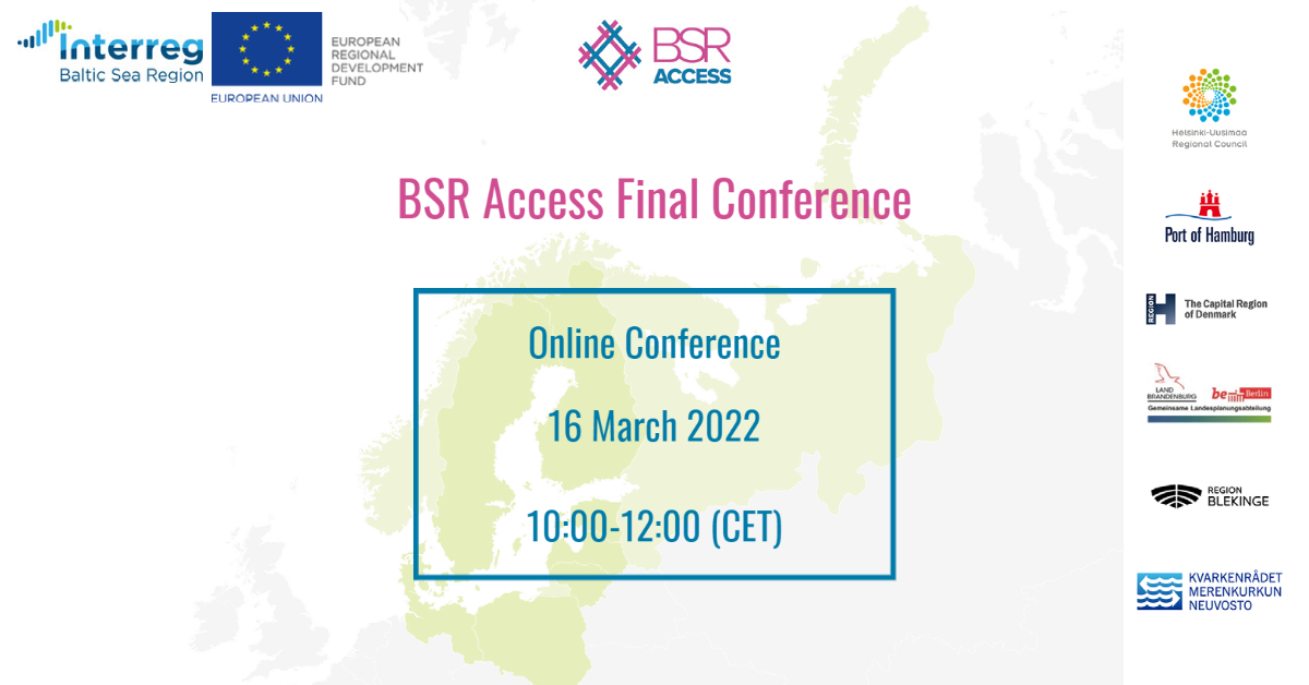 PortofHamburg's tweet photo. Port of Hamburg’s work in the INTERREG Baltic Sea Region project platform #BSRAccess is coming to end. We celebrate over three years of cooperation in the Baltic Sea Region!
Register for free:  https://t.co/U2vL60WZ8q
 
#portofhamburg #hafenhamburg #BSRAccess #madewithinterreg https://t.co/qXGY8u1x9G