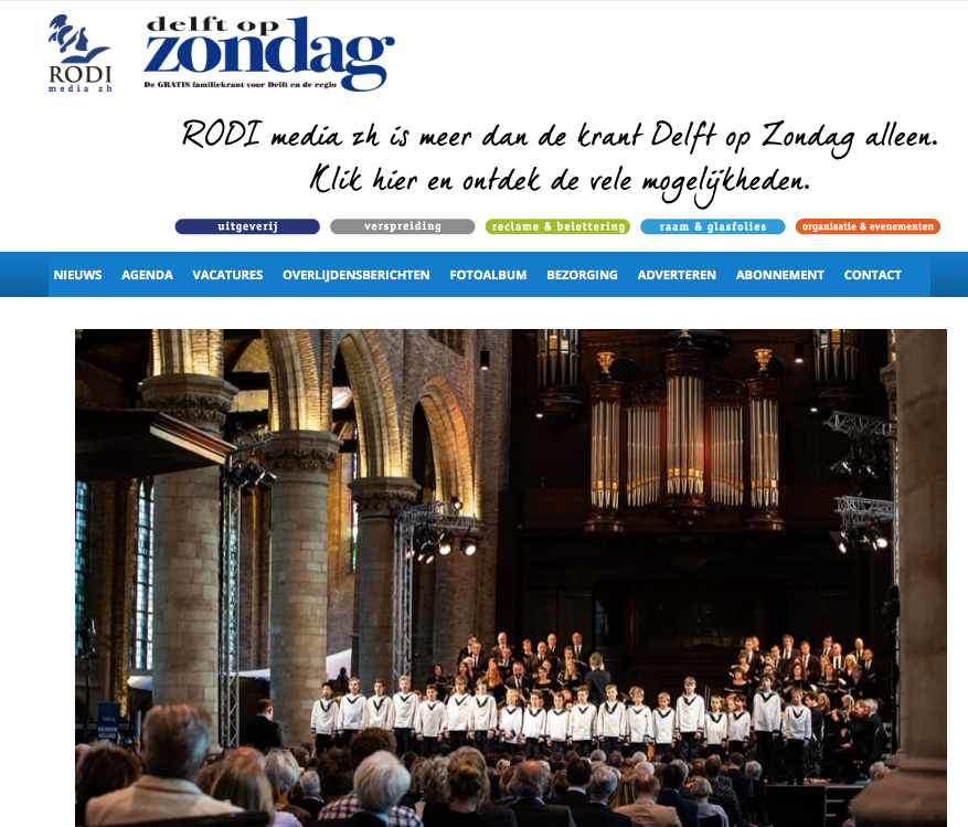 Dank <a href="/Delft_op_Zondag/">Delftopzondag.nl</a>. Binnenkort treden we weer op in Delft! We verheugen ons erop.

delftopzondag.nl/nieuws/algemee…