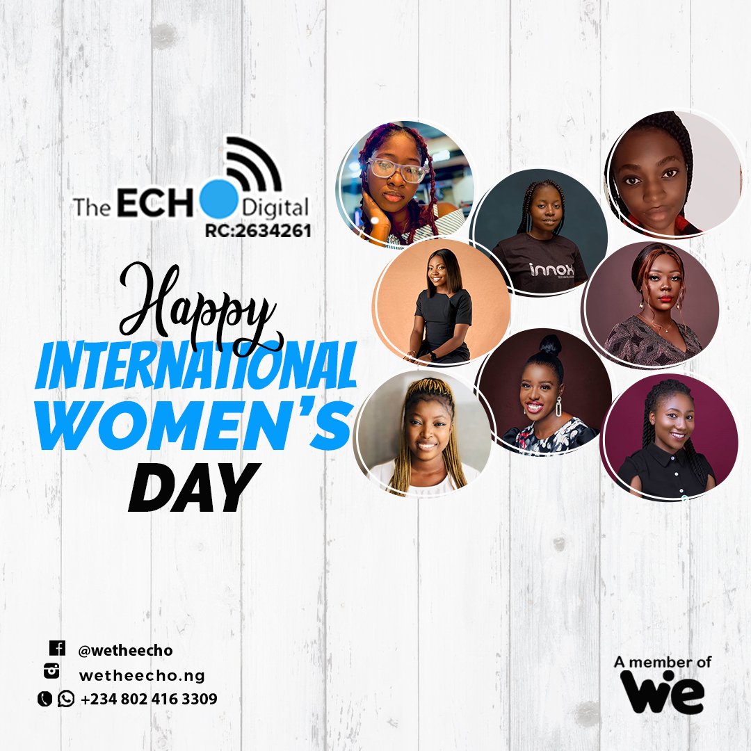 wetheecho's tweet photo. "Little girls with dreams become women with a vision."
๐ง๐พ๐ง๐พ๐ฉ๐ปโ๐ฆฑ๐ฉโ๐ฆฐ๐ง๐พ๐ฉ๐ฝโ๐ณ๐ฎ๐ฝโโ๏ธ๐๐ฝโโ๏ธ๐ต๐ฝโโ๏ธ๐ฉ๐ฝโโ๏ธ๐ง๐พโ๐๐ฉโ๐ค๐ฉ๐พโ๐๐ฉ๐พโ๐จ๐ฉ๐พโ๐๐ฐ๐พโโ๐คฑ๐พ๐ฉ๐พโ๐ฆฝ
#BreakTheBias #IWD #HappyInternationalWomensDay2022 #WeTheEcho https://t.co/XN2ecyPa8m