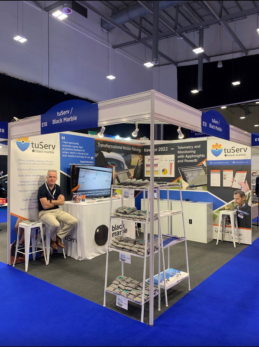 BlackMarble's tweet photo. Black Marble is finally back at @BAPCOEvent !

Do come along to the stand and say hi to our friendly team and grab yourself one our sweetie bags.

Find @BlackMarble at stand E18 !

#BAPCO22  #tuServ https://t.co/yLWBvSRzuo