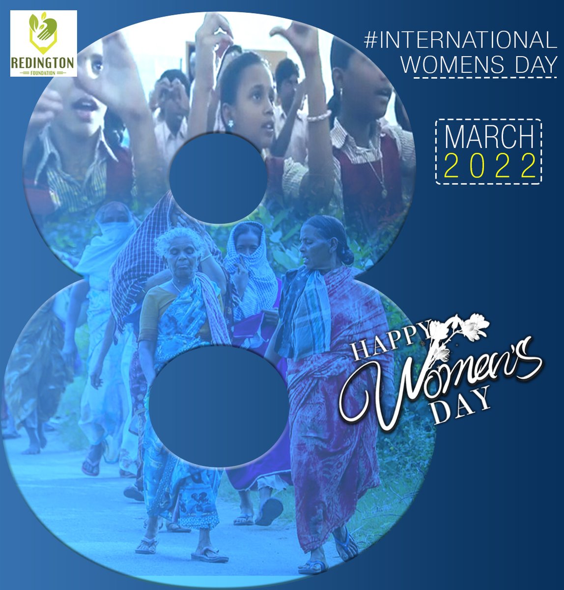 Happy International Women's Day!
 👩🏻👧🏿👧👵🏼👩‍⚕️🧕🏽👩🏾‍🎓👩🏽‍🔬👩🏻‍💻👩🏿‍🏫👱🏻‍♀️
#womenempowerment    #womenempoweringwomen❤
 #womensday2022 #InternationalWomensDay2022 
<a href="/csrredington/">Redington Foundation</a>