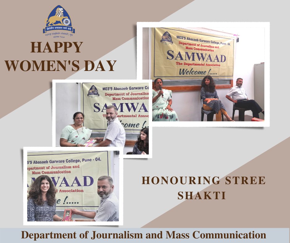 JournalismDepa1's tweet photo. Happy Women's Day
#womensday2022 #womenempoweringwomen #womenempowerment2022 #abasahebgarware #Garware https://t.co/oOnOGaSSwr