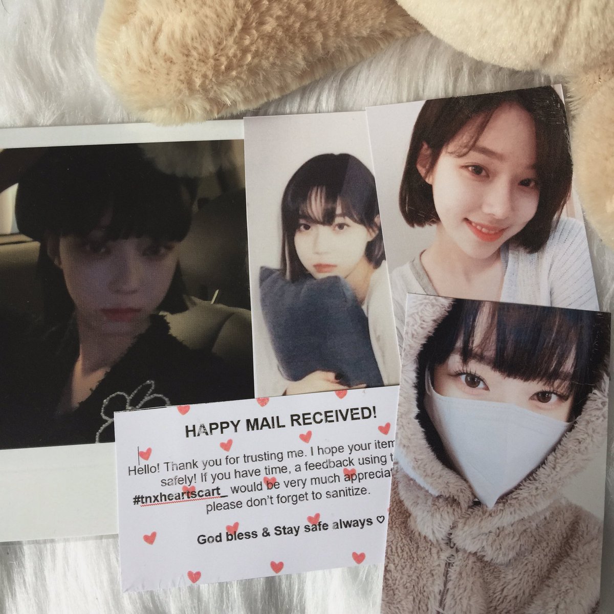 nmjcart's tweet photo. ︵‿︵‿୨ #rinmails ୧‿︵‿︵
💌 ➵ @heartscart_
hello!! winter pola arrived earlier ! she arrived safely ♡ thank you so much for packing it well and for the freebies ~
- (づ ᴗ _ᴗ)づ♡
#tnxheartscart_ https://t.co/wcAwbfJpZe