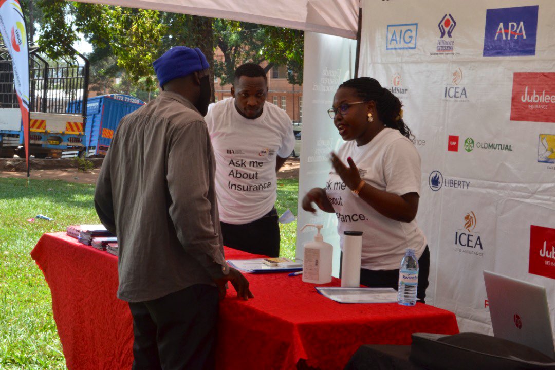 IraUganda's tweet image. Day  2️⃣ of the our insurance week heath camp is on at the Raily grounds. 
Come get sensitised on every thing insurance, what policies are available for you and how said policies work to protect you, your wealth and loved ones.  
#drivinginsurancegrowth #insuranceweek22