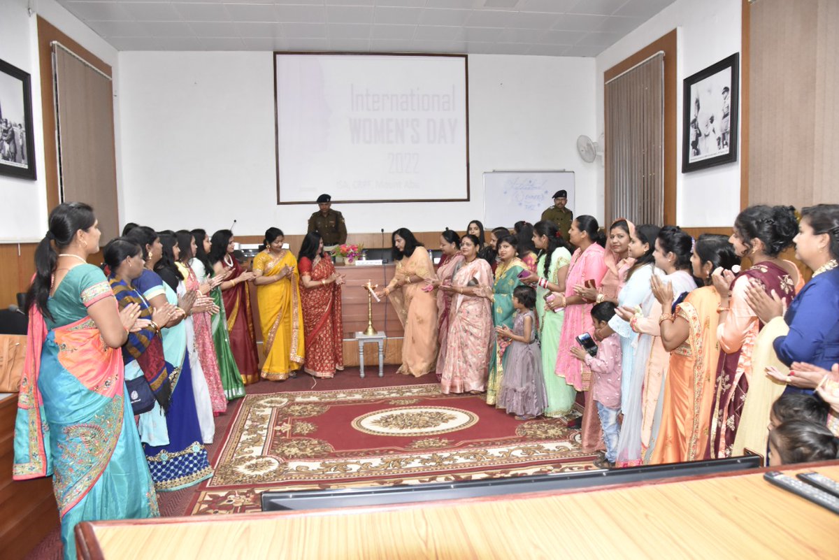 ISA_MountAbu's tweet photo. "Gender equality today for sustainable tomorrow"
ISA CRPF,Mt Abu celebrated #InternationalWomensDay2022
Jacaranda saplings were planted for a better tomorrow followed by talent hunt competition among the lady wives.Smt Manmohan Shekhawat,Prez RCWA graced the occasion
@crpfindia https://t.co/SE9TeQ9BjI