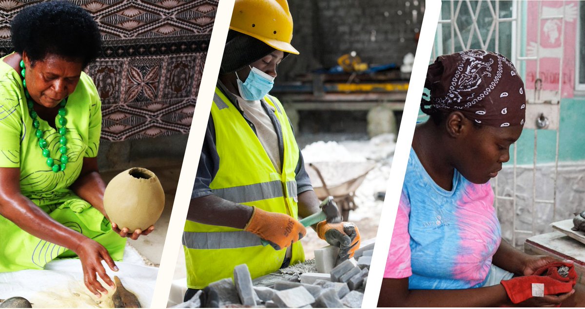 DevelopmentMin's tweet photo. Today is #InternationalWomensDay.
Thousands of women make their livelihoods from ASM across🌐. They are potentially powerful change-makers though they are vulnerable to challenges.
With the support of #OACPS #EU, we empower women in #DevMin sector to improve their livelihoods. https://t.co/IYriQFTkyy