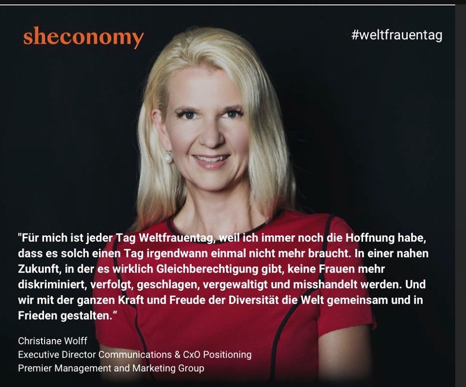 Christiane Wolff tweet media