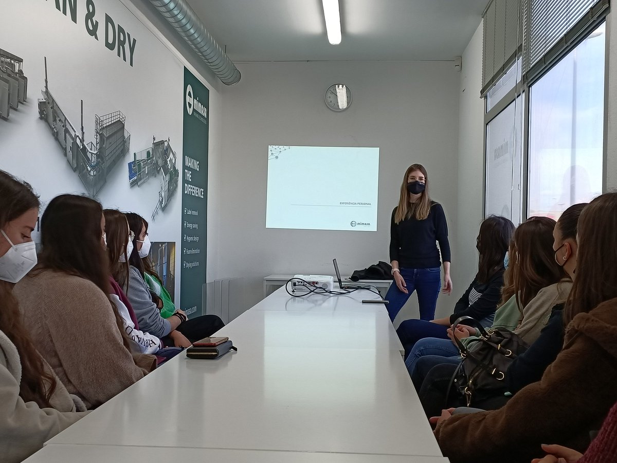 En el salt de la universitat a la indústria es perden moltes #enginyeres, per això l'Ariadna Baixas  i l'Olga Pinatella de <a href="/Mimasa_/">Mimasa</a> (#GETI+#MEI d'<a href="/UdGPolitecnica/">Escola Politècnica Superior #50EPS</a>) ens expliquen la seva experiència!