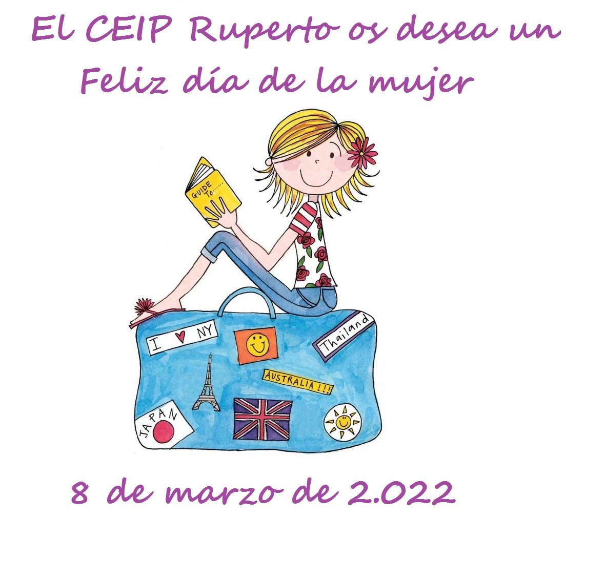 CeipRuperto's tweet photo. Durante toda la semana vamos  trabajar con mujeres viajeras. ¡Ya os contaremos cómo nos va! https://t.co/Zy4yY0Wip8